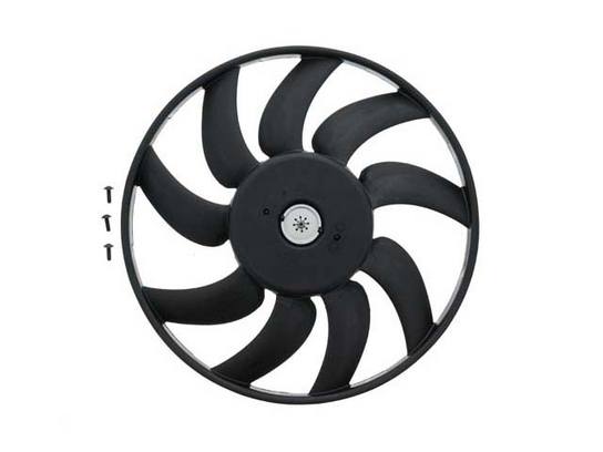 Audi Auxiliary Fan 8K0959455T - Valeo 696350